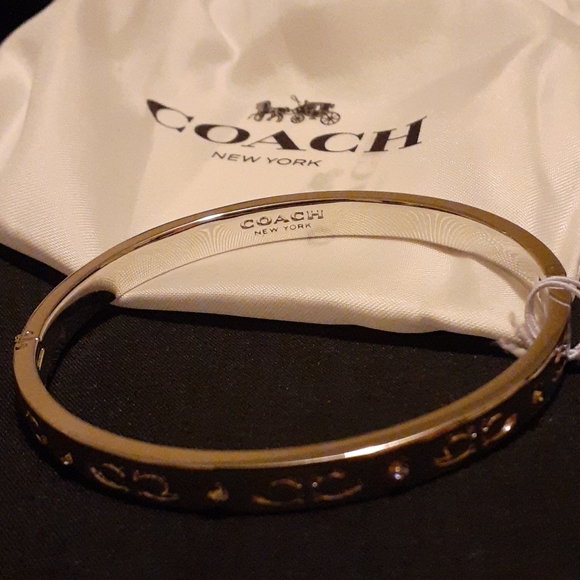 Coach Silver Bangle - Picture 1 of 4